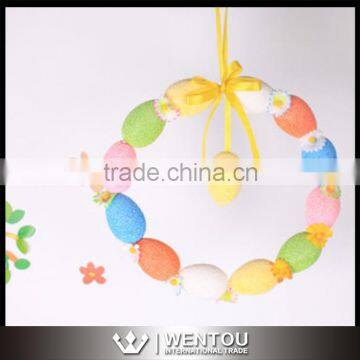 Decoration Door Easter Eggs Wreath photo-4