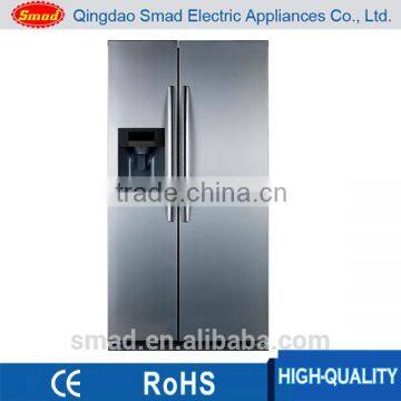 HC-670WE(N) side by side refrigerator with ice and water