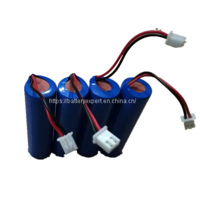 3.7V 2600mah 18650 1S1P High Quality Li-Ion Rechargeable Battery Pack With PCM PCB