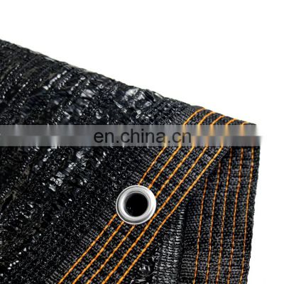 hdpe woven black shade mesh shade netting for greenhouse agricultural farm windbreak shade cloth