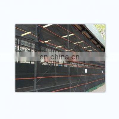 fire resistant black safety net debris scaffolding nets fall protection netting