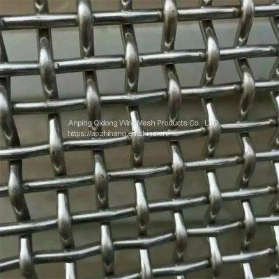 White steel crimped mesh 304 stainless steel mesh braided filter