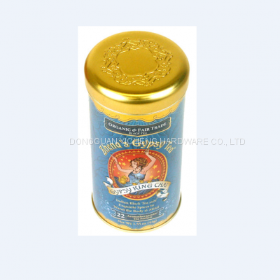 Special Round Cylinder Tea Packing Tin Box Tea Canister photo-5