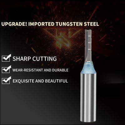 TIDEWAY LC0118 T.C.T MORTISING BIT Z3 Woodworking Milling Cutter Density Board CNC Knife Engraving Cutter Router Bit photo-4