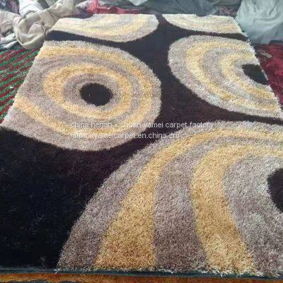 3D Design Polyester Shaggy Carpet for Sitting Room photo-2