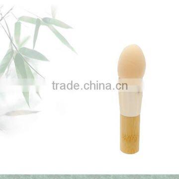 Bamboo Handle Cosmetic Makeup Sponge Brush for Makeup