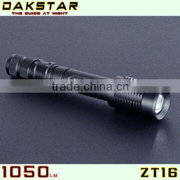 DAKSTAR ZT16 1050LM CREE XML T6 18650 Aluminum Rechargeable LED High Power Focus Light