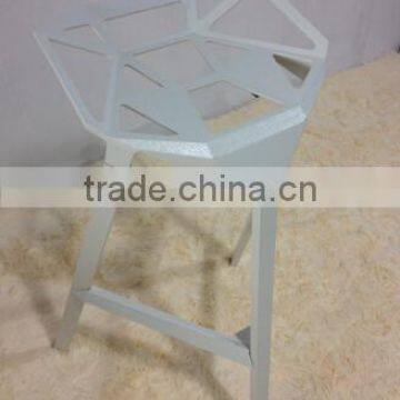 Replica Italian Graceful Design Aluminum Stacking Konstantin Grcic Barstool,replica Stool One,white Color Stool One photo-3