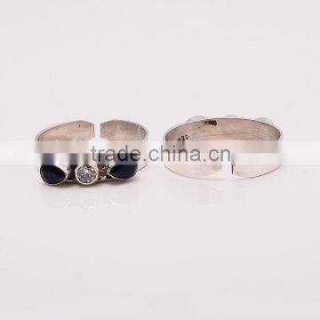 SAPPHIRE TOE RING ,925 sterling silver jewelry wholesale,WHOLESALE SILVER JEWELRY,SILVER EXPORTER,SILVER JEWELRY FROM INDIA