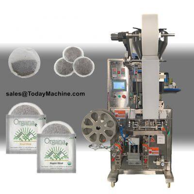 Automatic Small Round Shape Filter Sachets Tea Powder Bag Coffee Pod Packaging Machine