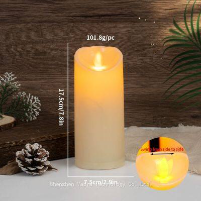 Wholesale Flickering Flame LED Candles With Real Wax Finish – Battery Operated Sets/Packs, Remote Control, 24H Timer, Commercial Holiday & Home Decor photo-3