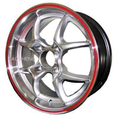 13 inch casting alloy wheels aluminum rims disks manufacturer China factory