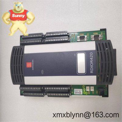 Kongsberg RDIOR420 (306713) – Remote I/O module for 4–20 mA process loops and discrete signals