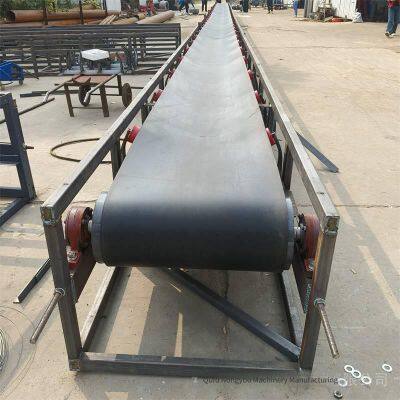 Belt Conveyor for Gravel Feeding and Coal Transportation, Inclined Conveyor for Mines photo-2