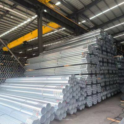 Hot Dipped Galvanized Steel Pipe- Q235B - Q195 - ASTM A53 - BS 1387 - EN 10255 photo-3