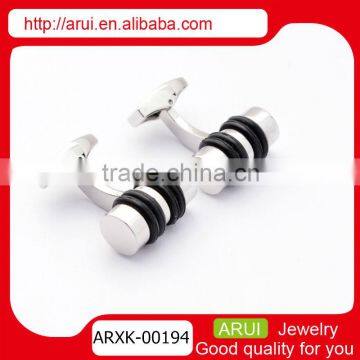 Wholesale boutique suppliersb hot sale silver suit shirt cufflinks