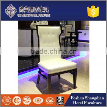 hotel wooden fabric dining chairs JD-YZ-001