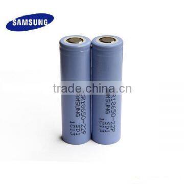Wholesale Original 2200mAh 3.7v ICR 18650 Li-ion Rechargeable Battery Samsung 18650/22P