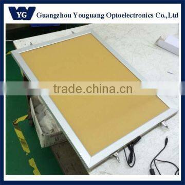 Hanging Aluminum LED Light Box Double Sided Snap Frame for Poster Display