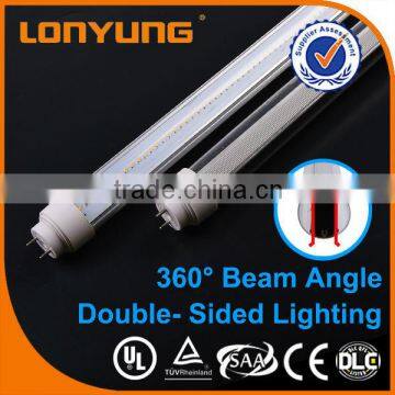 T10 double-side China wholesale price rgb led tube light with UL CE ROHS approved