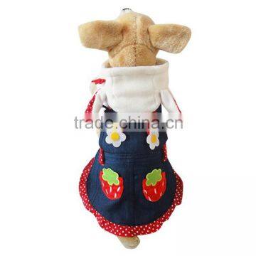 Wholesale 3D Honey Strawberry Small Rabbit Dog Clothes photo-2