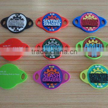 Cheap Wholesale 3d Soft Pvc Promotional Sholace Charms