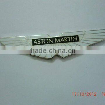 2013 Enamel Aston Car Name Plate