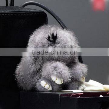 Litter Rabbit Doll [car Key Chain][fashional Bag Holder][car Decoration] Christmas Novelty Gift Birthday Present Ring Hanging photo-5