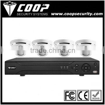 H.264 4ch cctv dvr combo Vandalproof IR Dome Camera kit 4CH CCTV System Kit 720P/960H Recording Home Security DVR