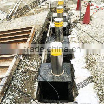 bollard/304/316Manufacturer's price Stainless steel Hydraulic Automatic rising Traffic safety Road barrier