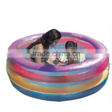 Inflatable 3-Ring Round Pool