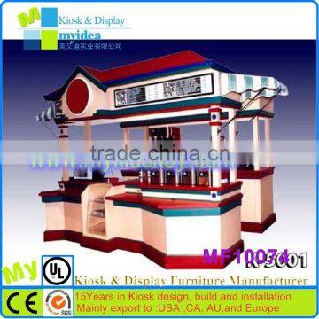 OEM new fashion modern acrylic coffee bar counter styles