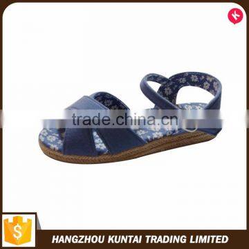 Alibaba online casual shoes flat heel sandals