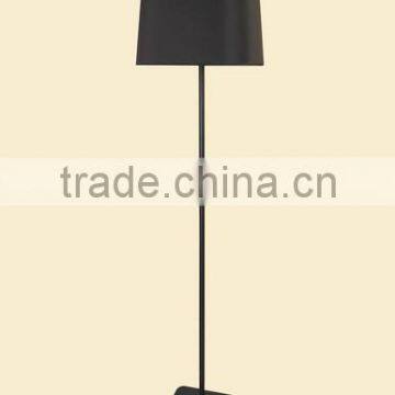 White Linen Rectangle Shade Brushed Steel Base Bold Modern Design Asymmetry Table Lamp photo-2