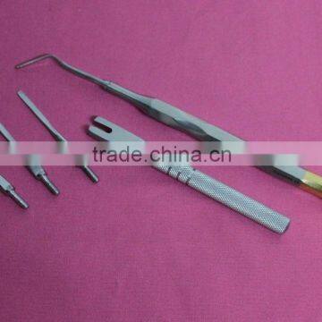 Periotome Kit Set Periodontal Ligament Gold Plated Handle Dental Instruments/Dental Implants/Dental Tools