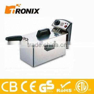 CE GS ROHS ETL 3.0L STAINLESS STEEL DEEP FRYER