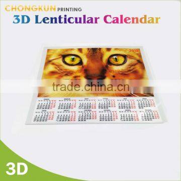 2016 Hot Sale Company Table Calendar Printing