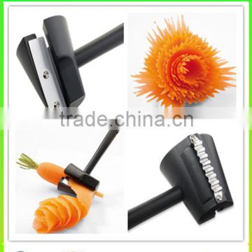 Vegetable spiral cutter/ vegetable carving tool / vegetable peeling machine