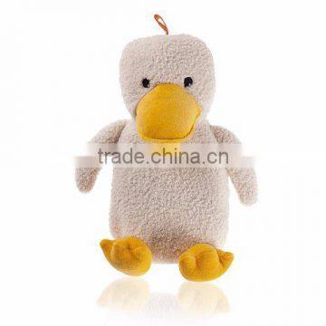 hot sale cute duck toy plush hot water bottle cover