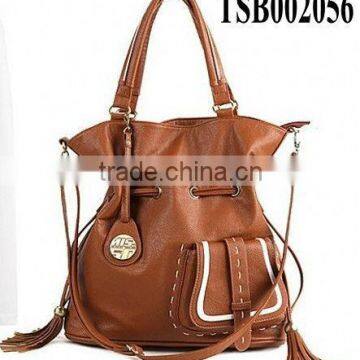 hot sale fashion woman women leather bucket bag