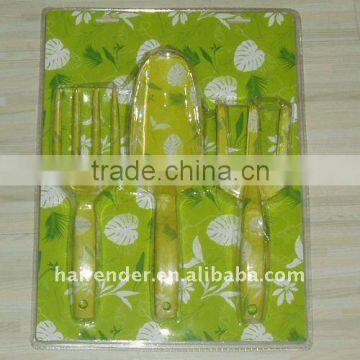 aluminum garden tool with printing floral surface