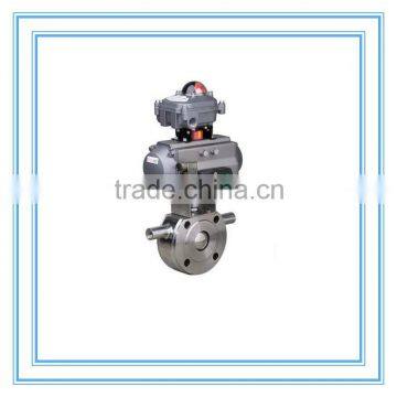 Pneumatic insulation ball valve