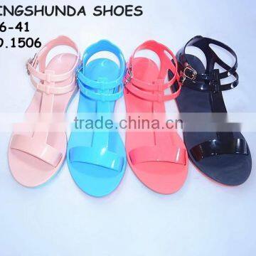 2015 hot sale Air blowing PCU Fashion Girls Sandal