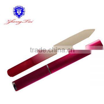 Glass nail file with hardcase in different color
