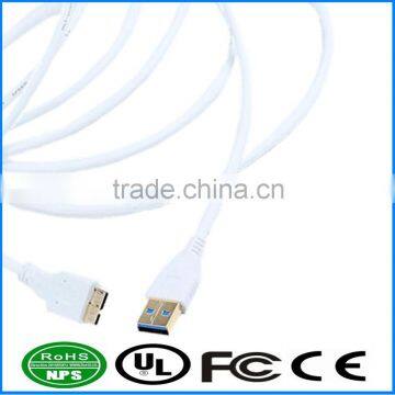 USB3.0 AM To MicroB Cable Gold Plated Connecting Cable Smart Phone Charging Cable photo-2