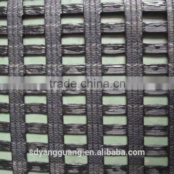 Oil-soluble PVC High Strength Uniaxial Warp-knitting Polyester Geogrid