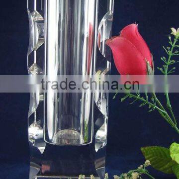 Popular crystal vase for home decoration decoration CV-1037