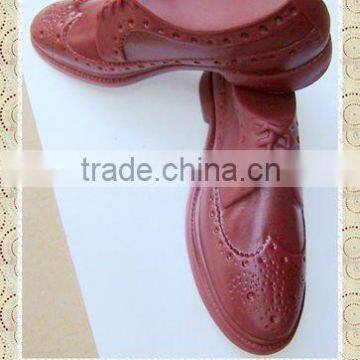 16cm Squeaky Dog Little Leather Shoe Pet Toy