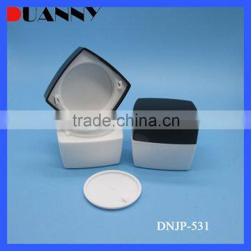 400ml Square PP Cosmetic Jar Packaging,400ml PP Cosmetic Jar