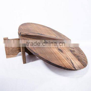 Carbonized Kitchen wood Pan Covers for Good Cooking